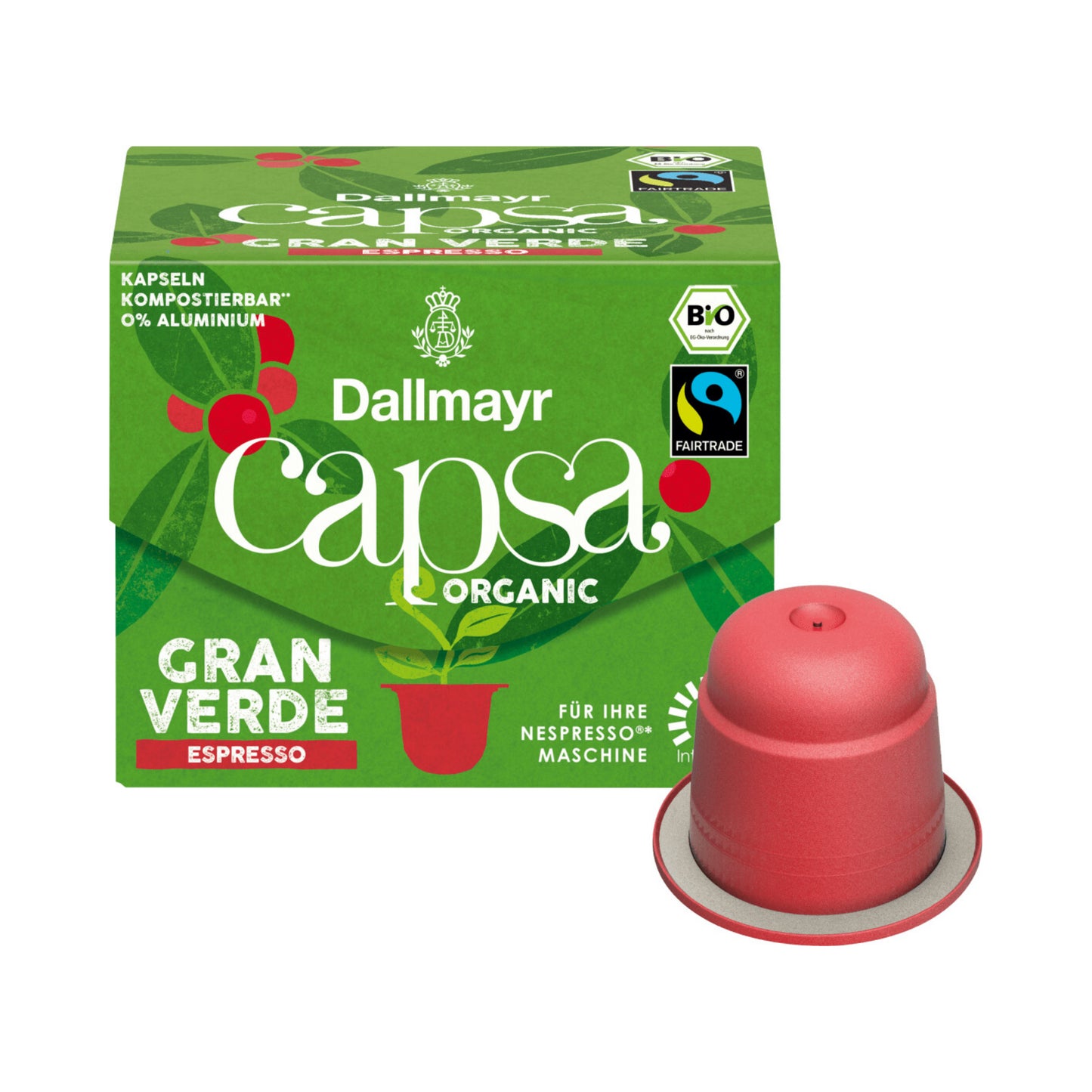 Bio Dallmayr Capsa Granverde Lungo Espresso 10ST 56g