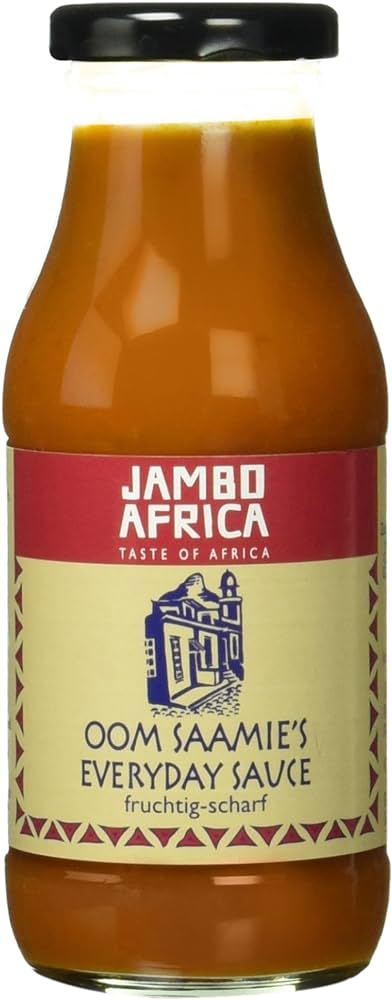 Jambo Africa Oom Saamies Everyday scharfe Würzsauce 240ml