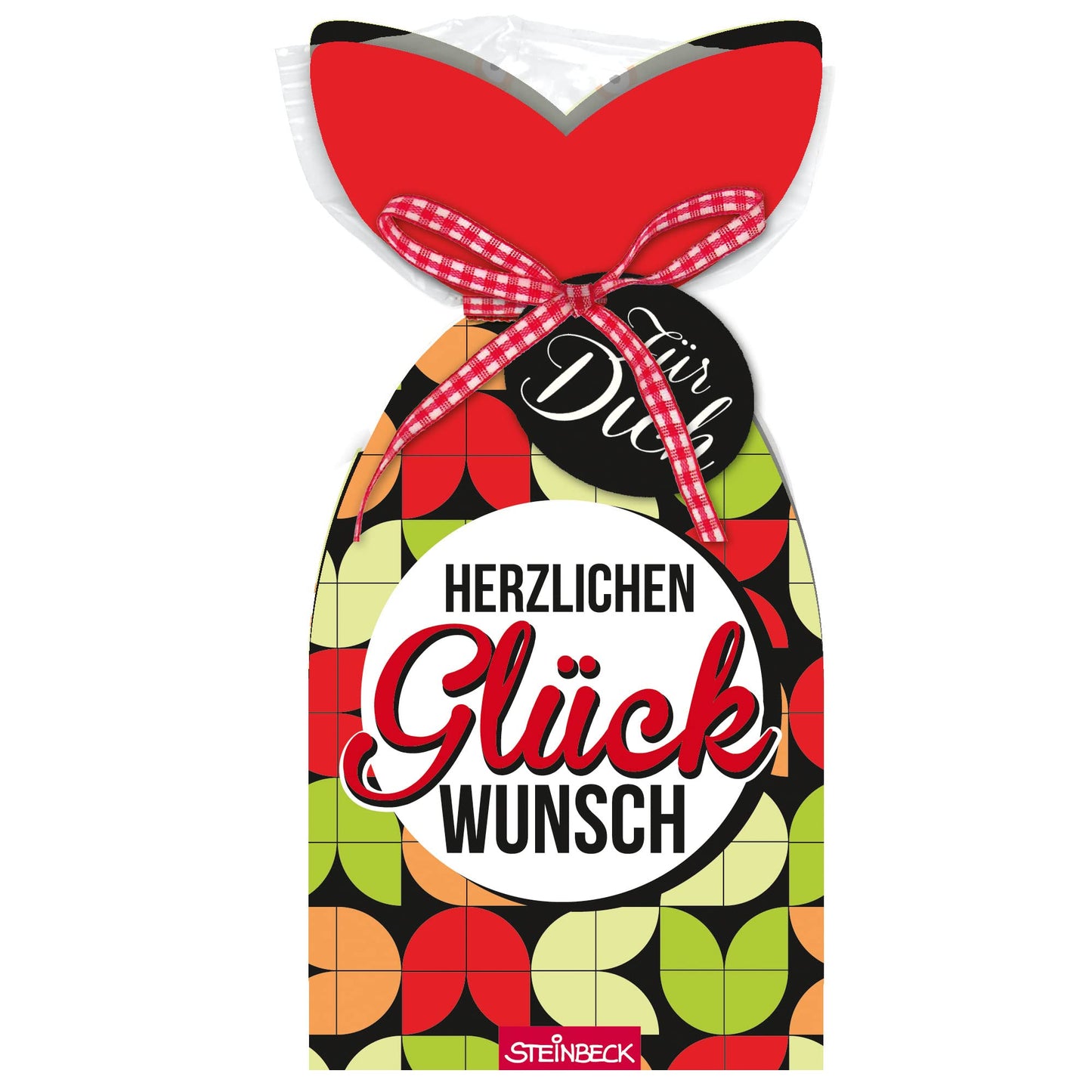 Steinbeck Fruchtgummi Glückwunsch mit Marienkäfer 100g