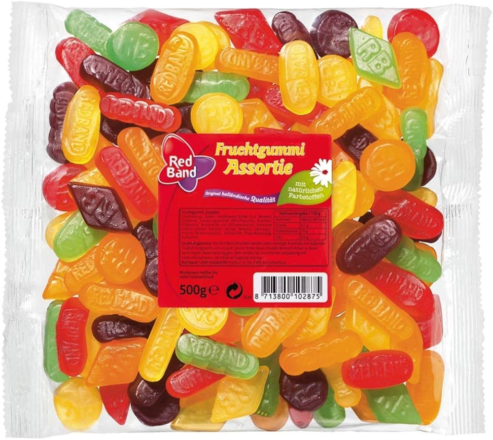 Red Band Fruchtgummi Assortie 500g