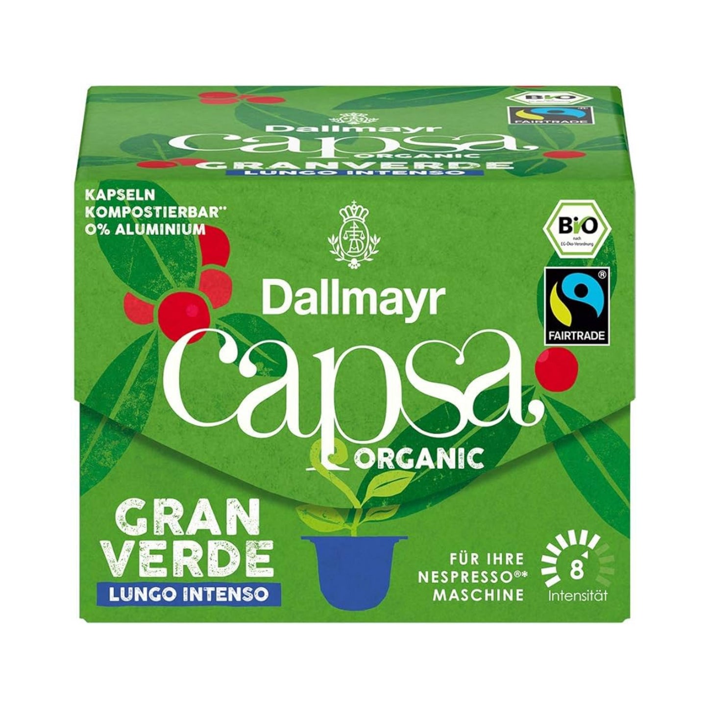 Bio Dallmayr Capsa Granverde Lungo Intenso 10ST 56g