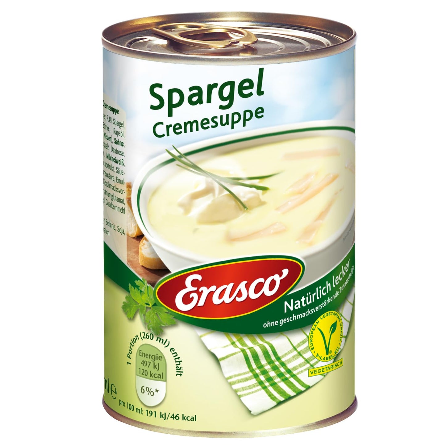 Erasco Spargelcreme Suppe 390ml