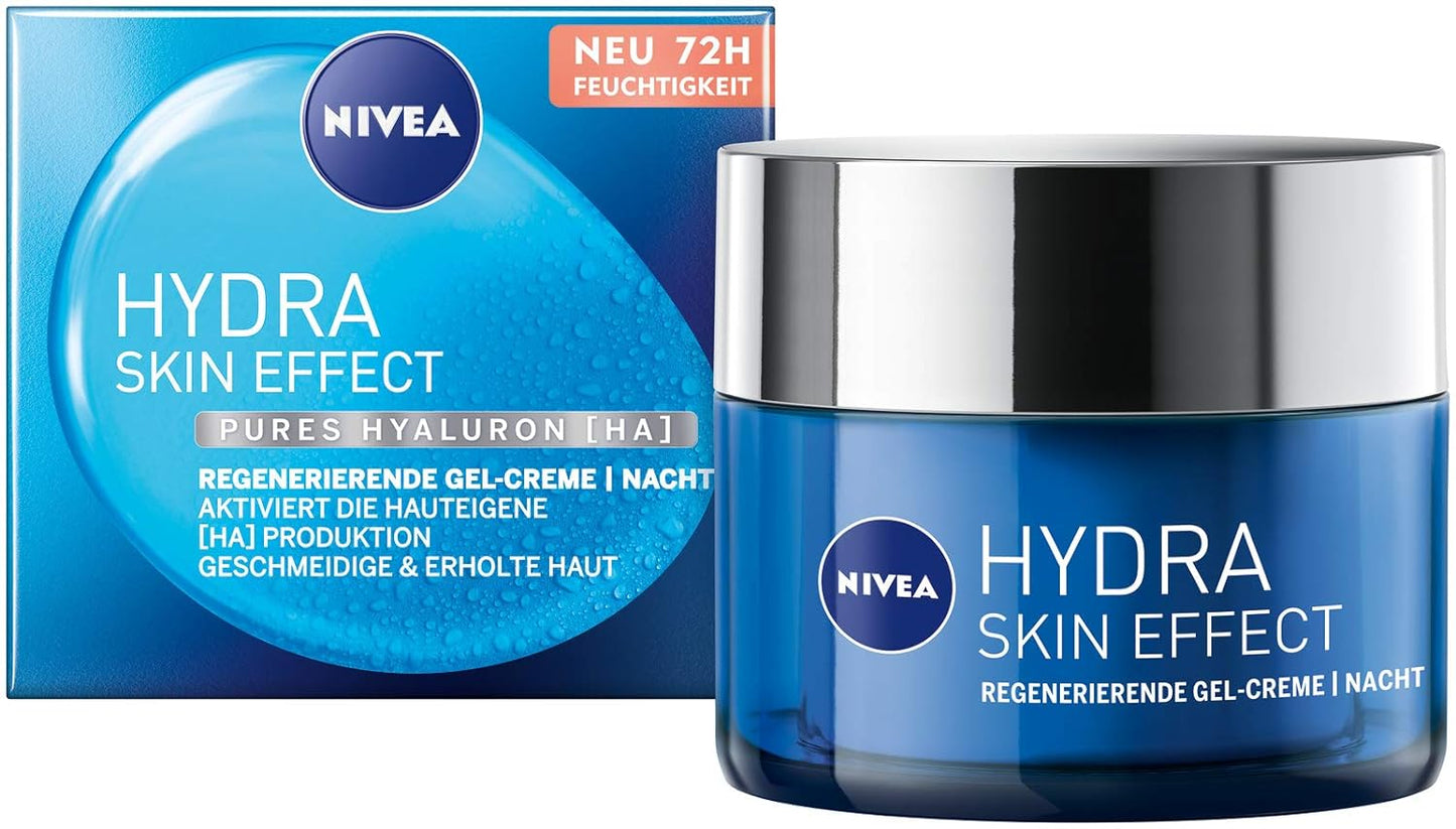 Nivea Hydra Skin Effect Regenerierende Gel-Creme Nacht 50ml