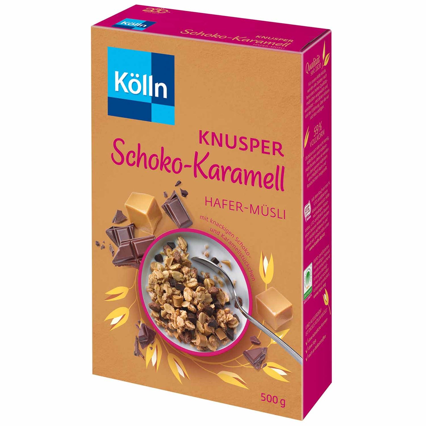 Kölln Müsli Knusper Schoko-Karamell 500g