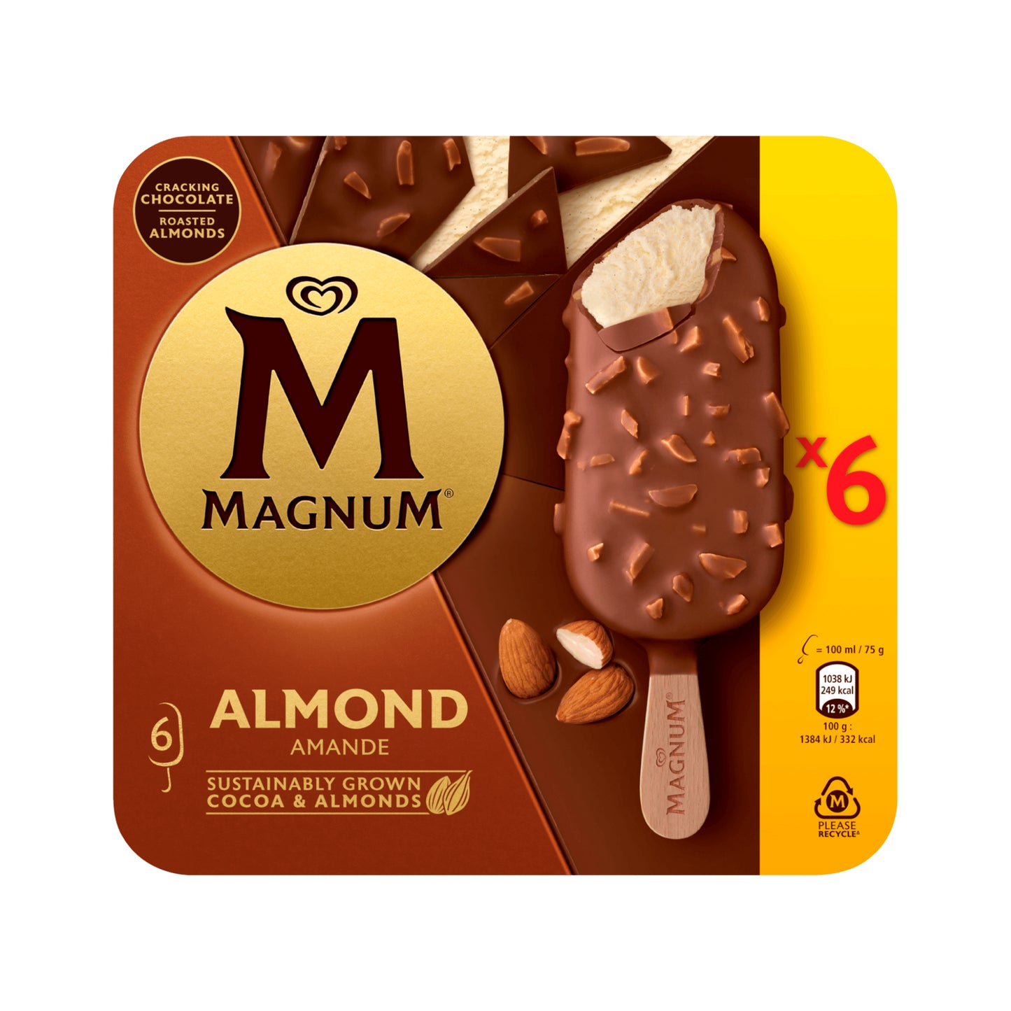 Langnese Magnum Mandel 6x100ml