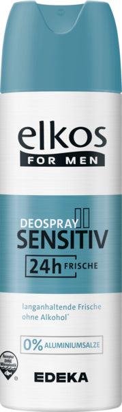 EDEKA elkos Men Deospray Sensitiv 200ml