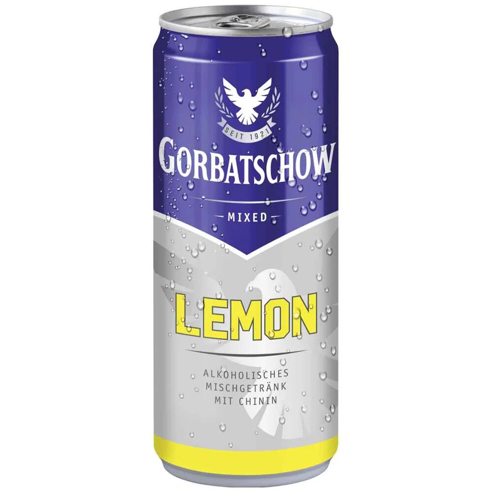 Wodka Gorbatschow & Lemon 10% 0,33l DPG
