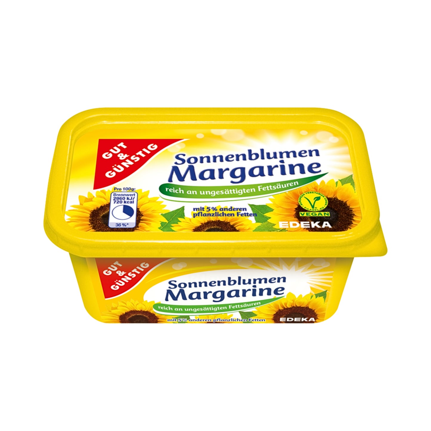 GUT&GÜNSTIG Sonnenblumenmargarine 500g
