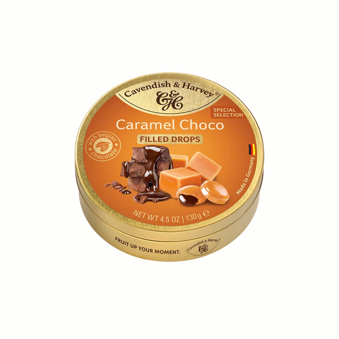 Cavendish&Harvey Caramel Drops Chocolate 130g