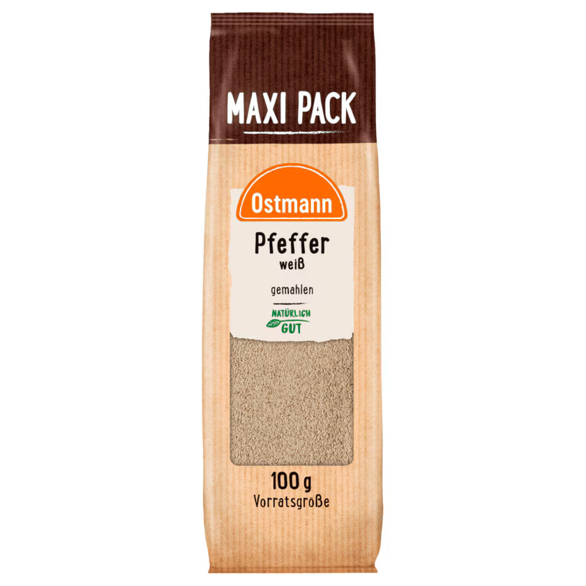 Ostmann Pfeffer weiß gemahlen 100g