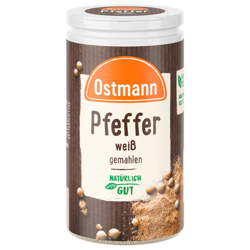 Ostmann Pfeffer weiß gemahlen 45g