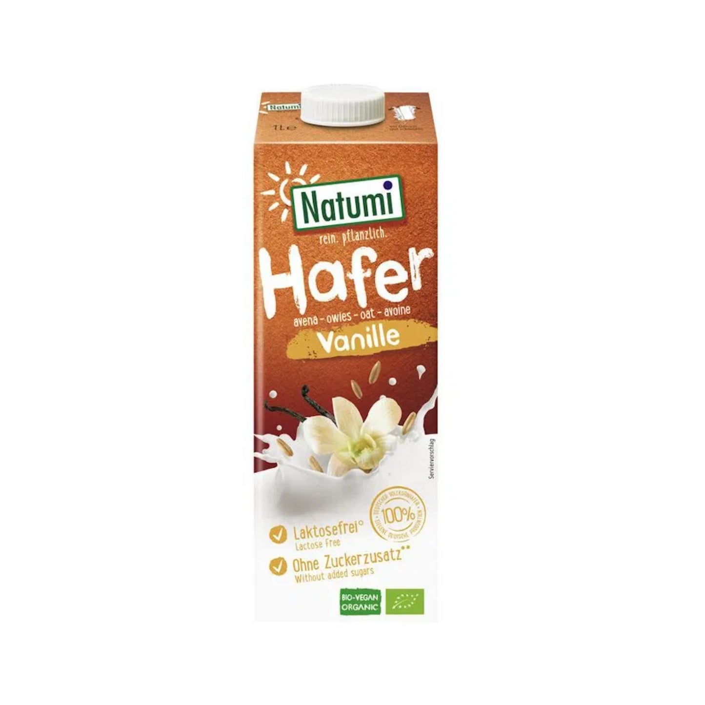 Bio Natumi Haferdrink Vanille 1l