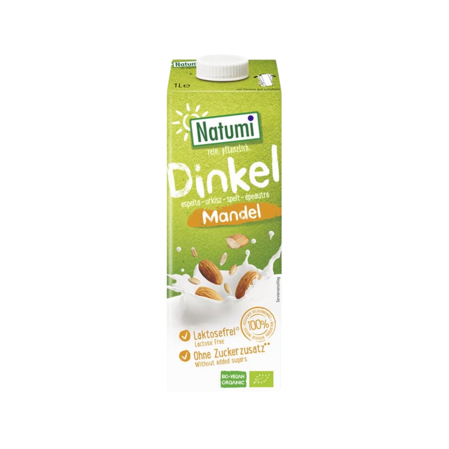 Bio Natumi Dinkeldrink plus Mandel 1l