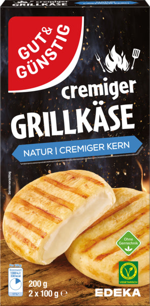 GUT&GÜNSTIG Grill-und Pfannenkäse Natur 55% 200g VLOG