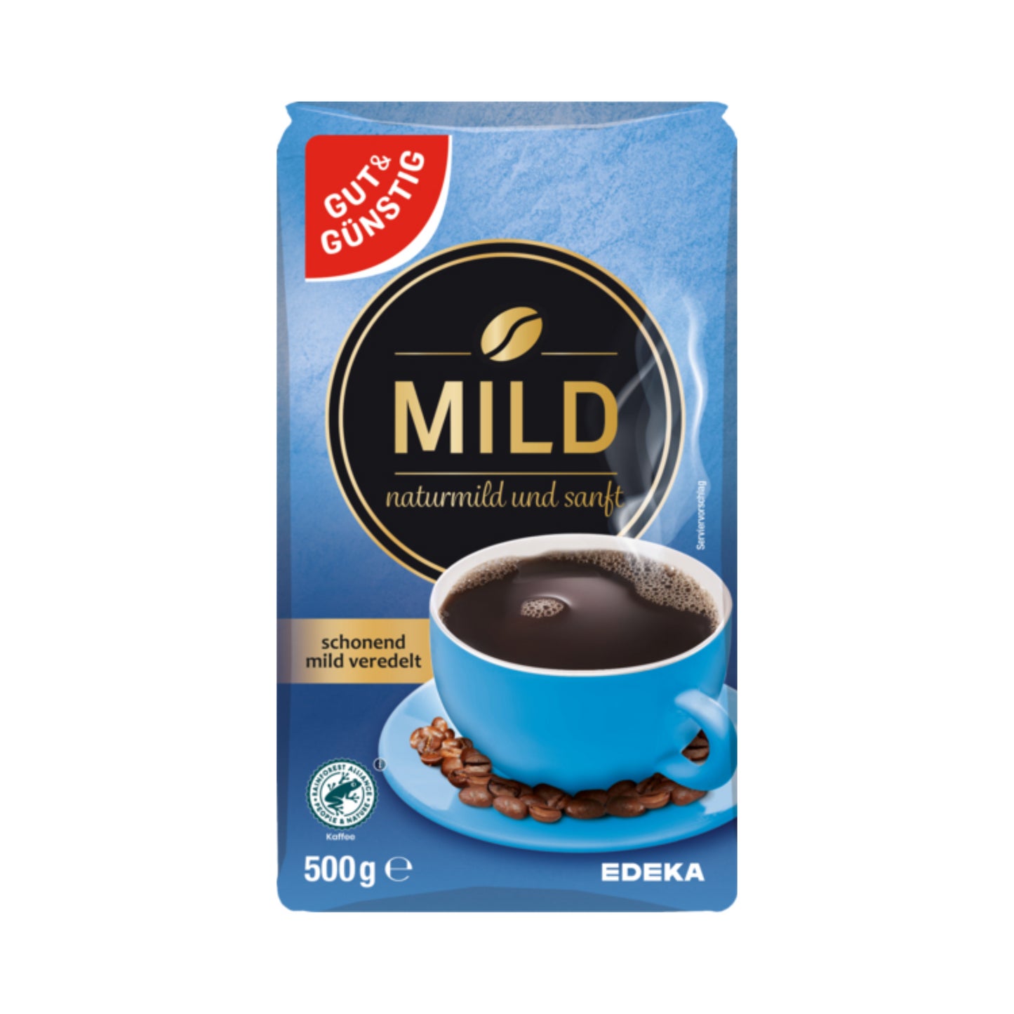 GUT&GÜNSTIG Röstkaffee Mild 500g