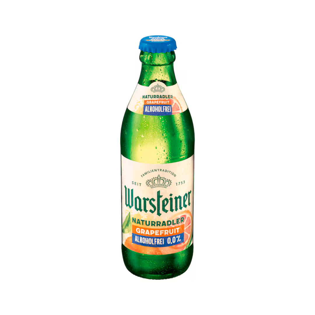 Warsteiner Naturradler Grapefruit alkoholfrei 0,33l MW