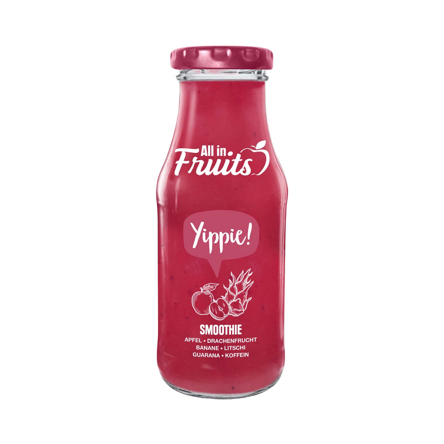 GUT&GÜNSTIG Smoothie Apfel Drachenfrucht Guave Limette 250ml DPG