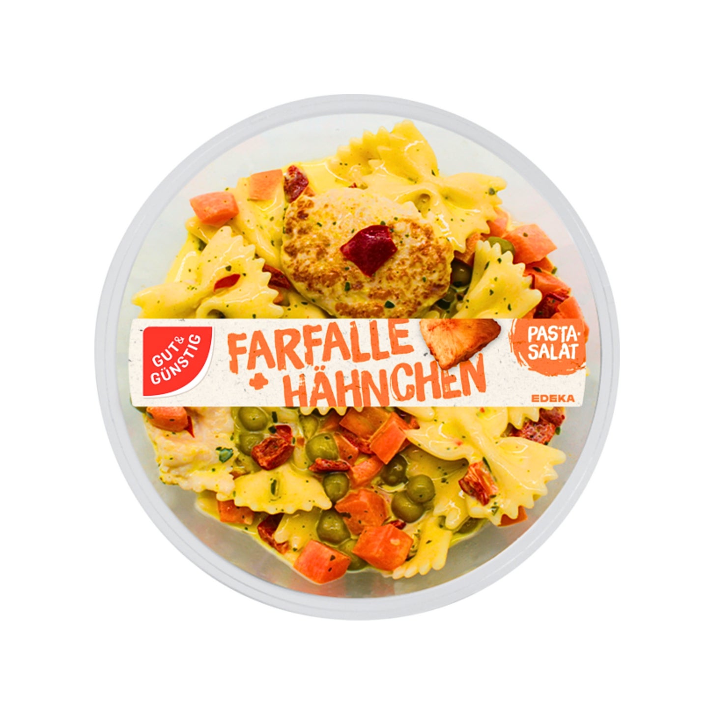 GUT&GÜNSTIG Pastasalat Farfalle Hähnchen 250g