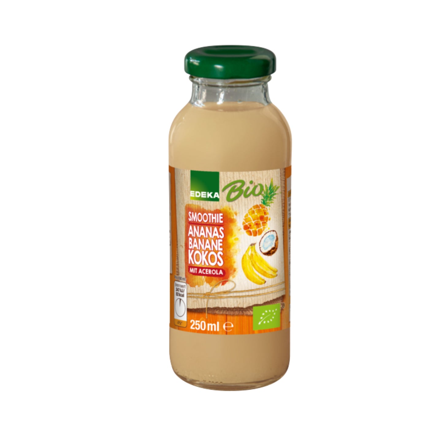Bio EDEKA Smoothie Ananas Banane Kokos Acerola 250ml