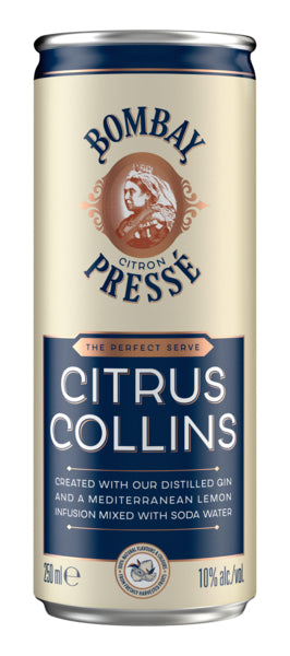 Bombay Citrus Collins 10% 0,25l DPG