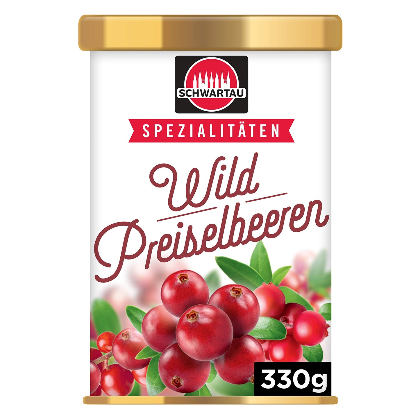 Schwartau Spezialitäten Wildpreiselbeere 330g