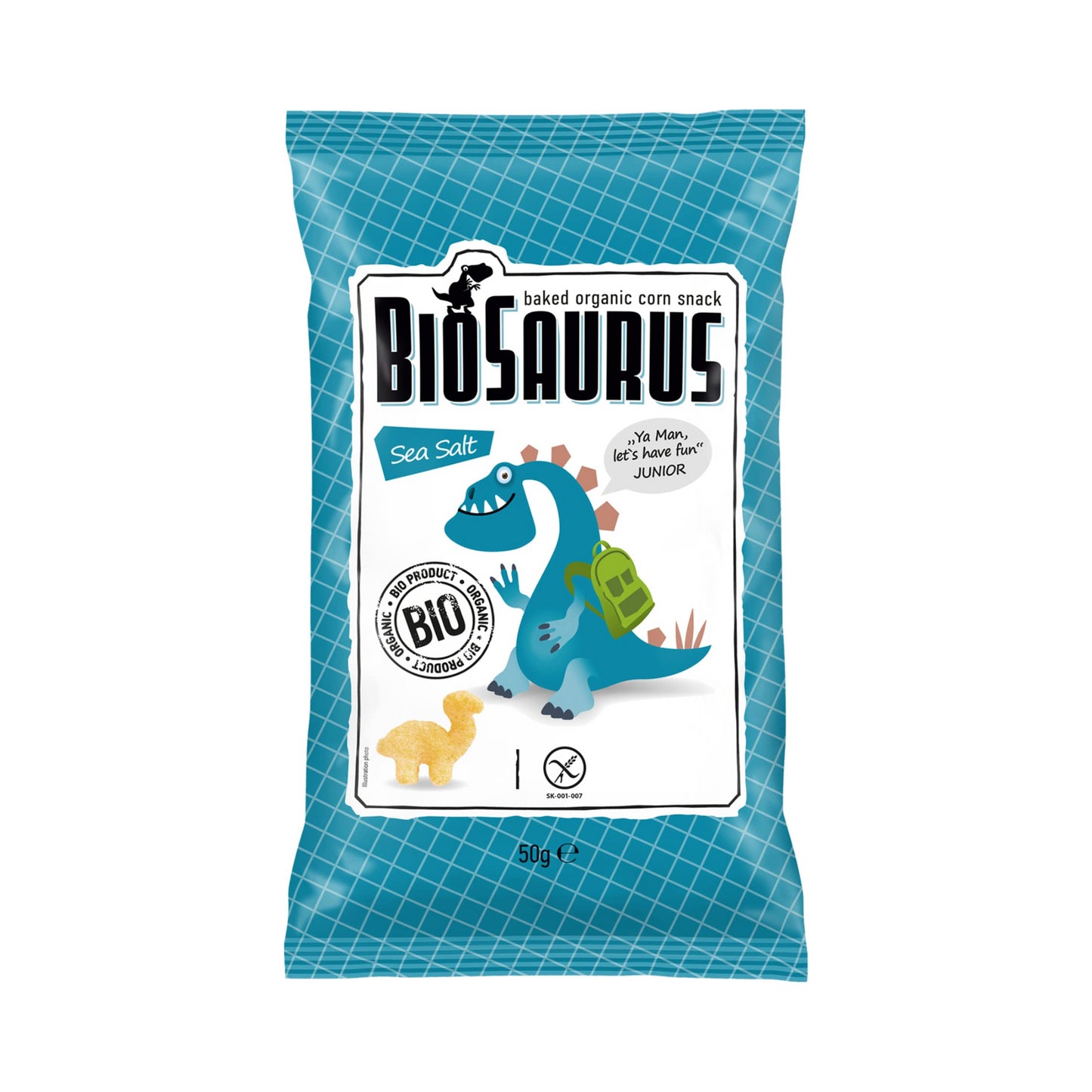 Bio Saurus Maissnack Meersalz Junior 50g