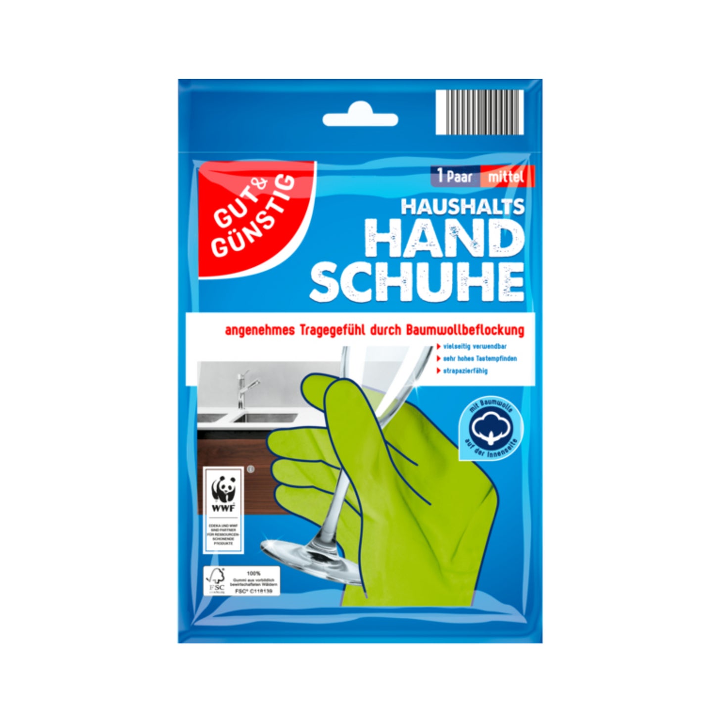 GUT&GÜNSTIG Haushaltshandschuhe Gr.M