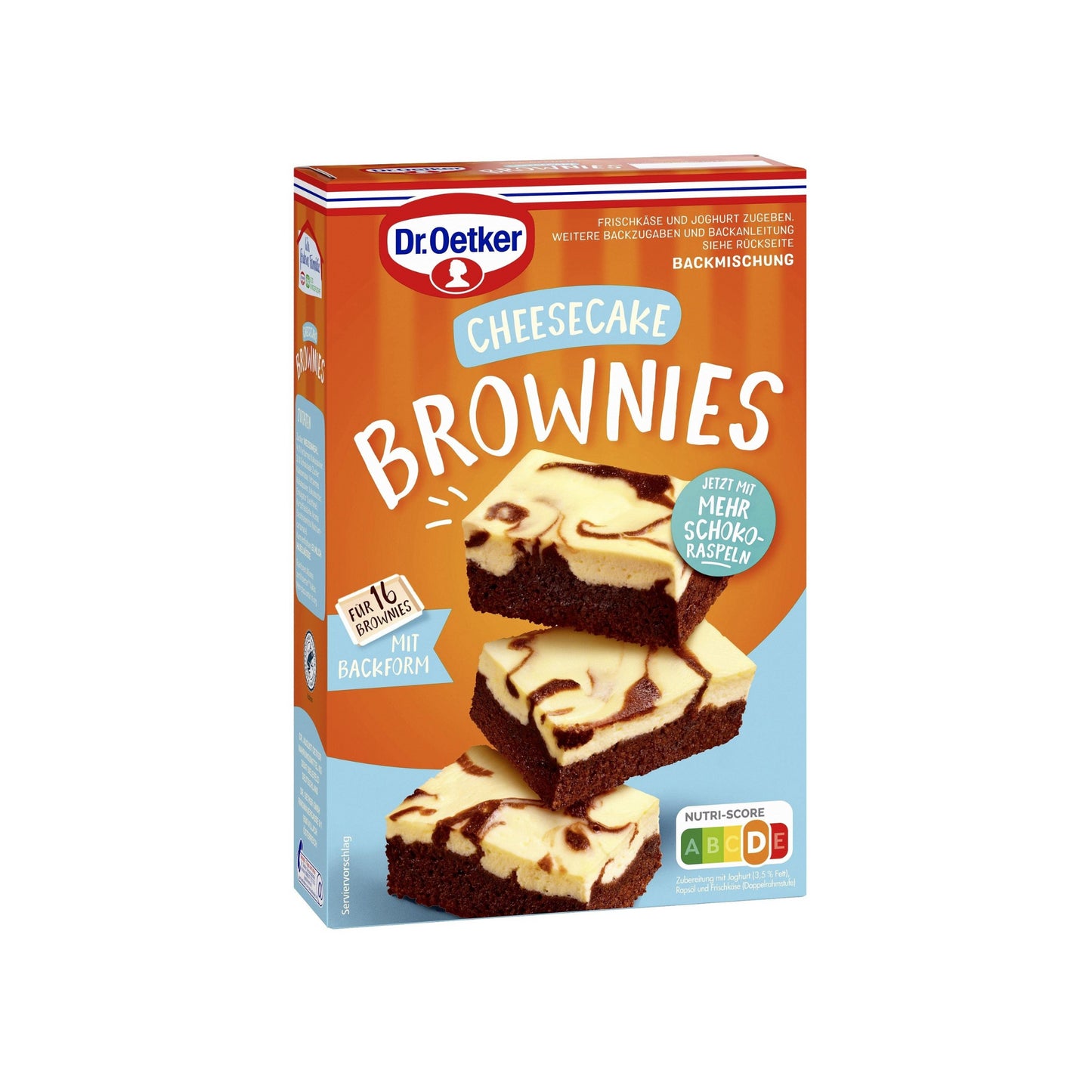 Dr.Oetker Cheesecake Brownies 446g