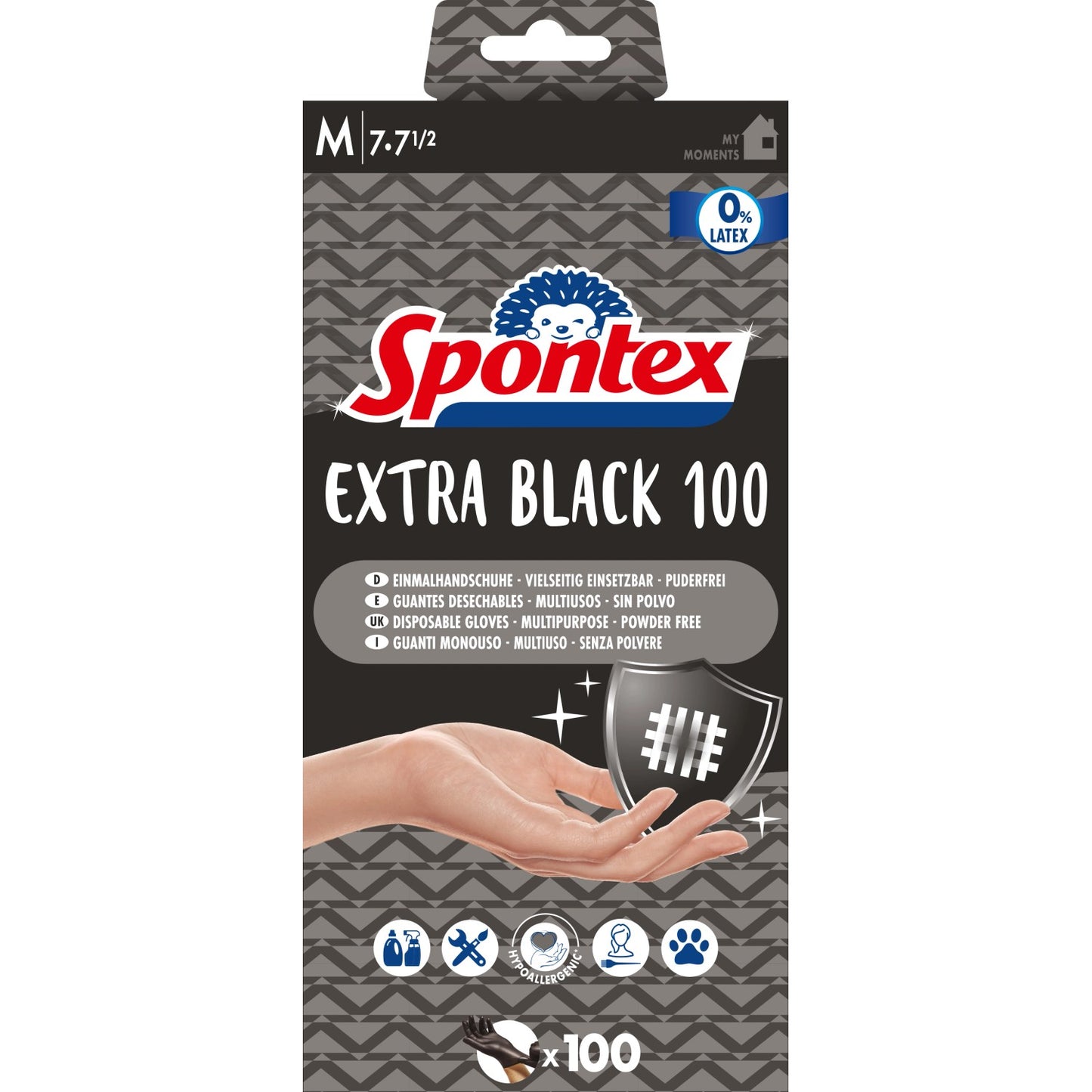 Spontex Handschuhe Multi Gr.7-7,5 20ST