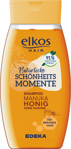 EDEKA elkos Schönheitsmomente Shampoo Manuka Honig 250ml