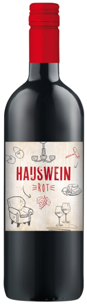 Hauswein Rot Pfalz QbA halbtrocken 1l