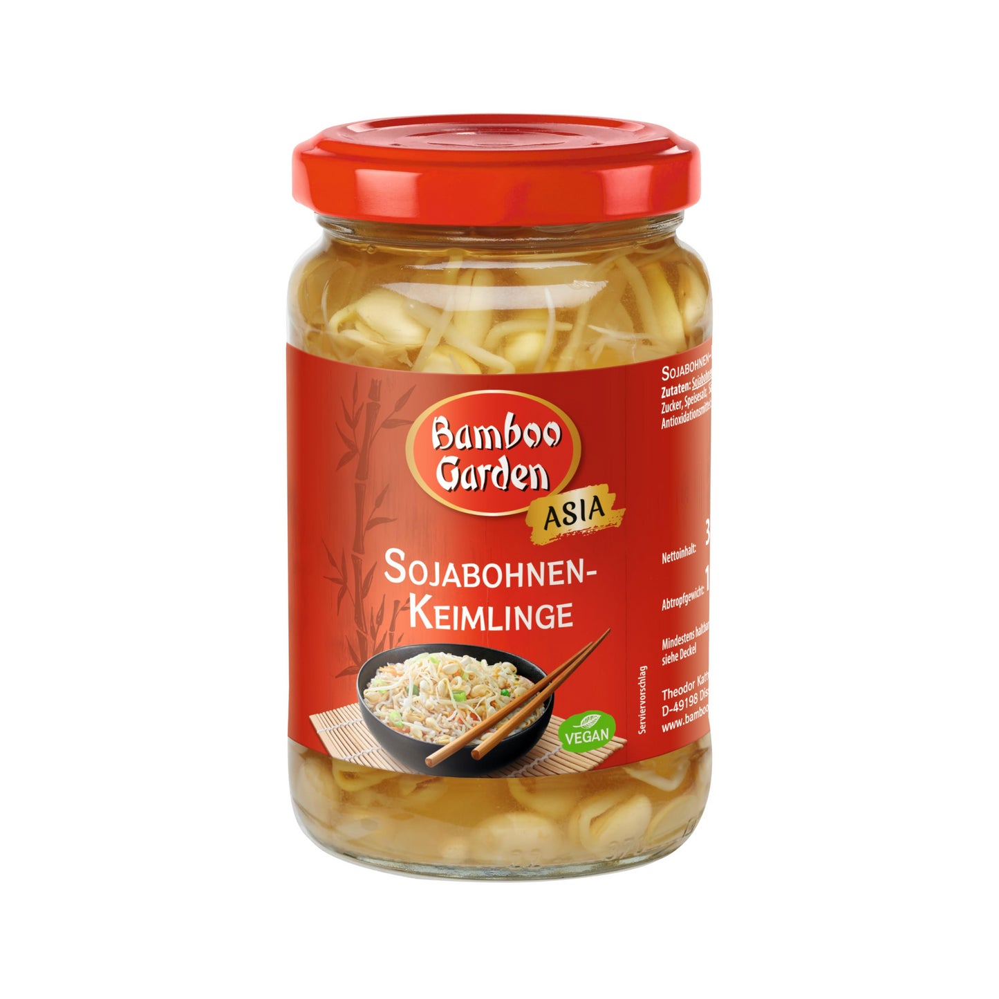 Bamboo Garden Sojabohnenkeimlinge 330g