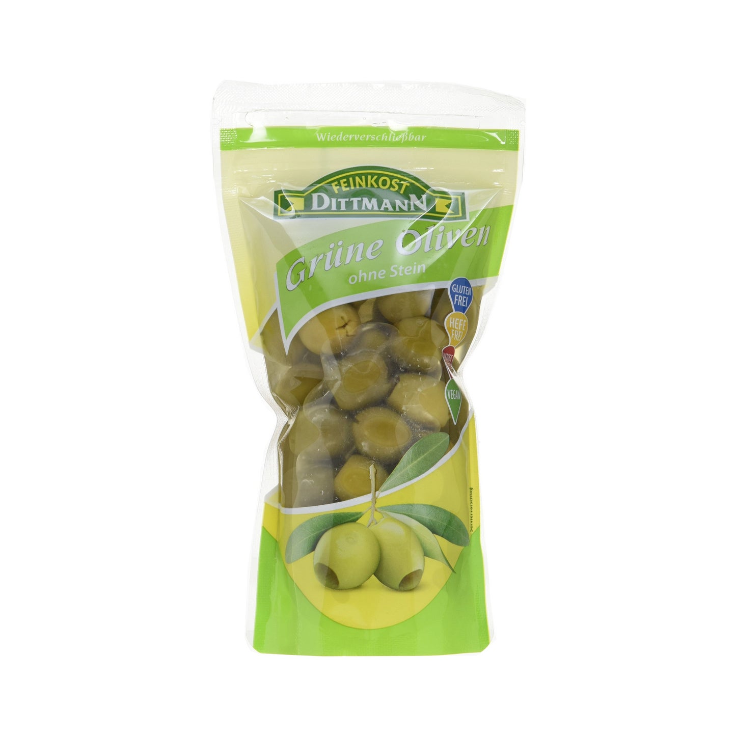Feinkost Dittmann Oliven Grün mit Stein 270g