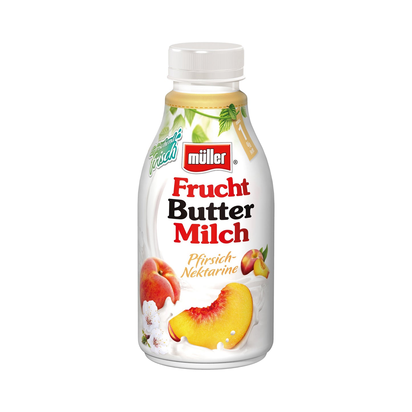 Müller Fruchtbuttermilch Pfirsich-Nektarine 500g DPG