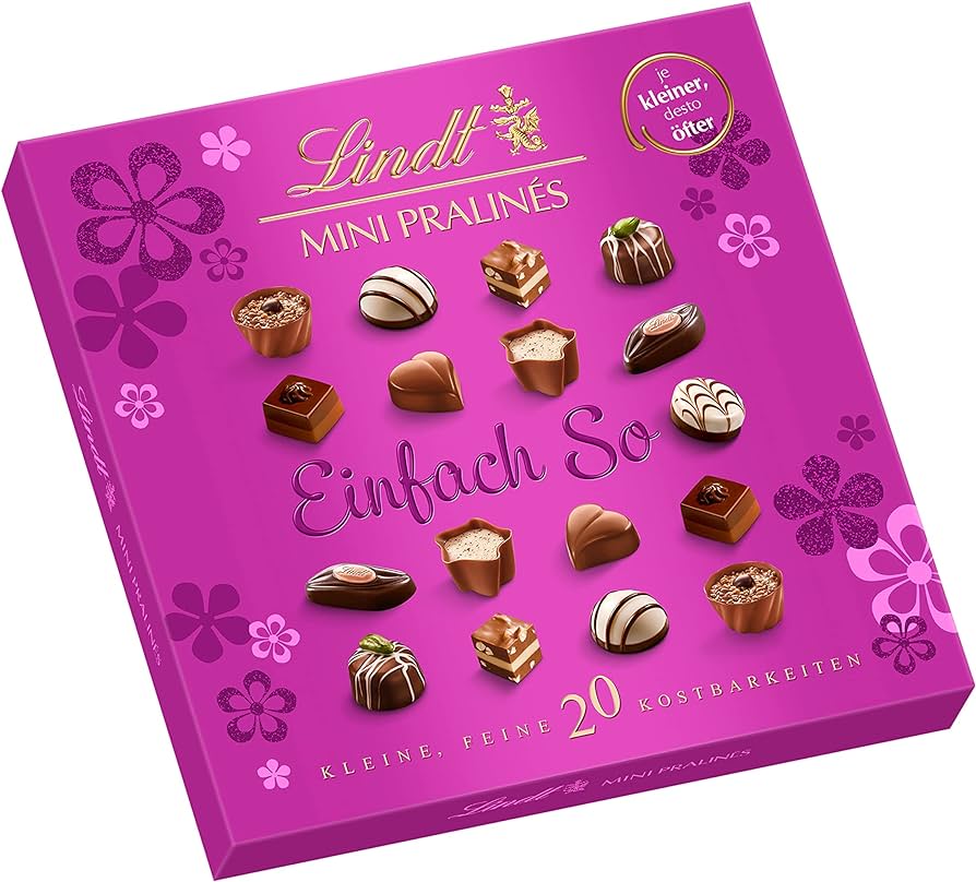 Lindt Mini Pralines Emotionale Botschaft 100g