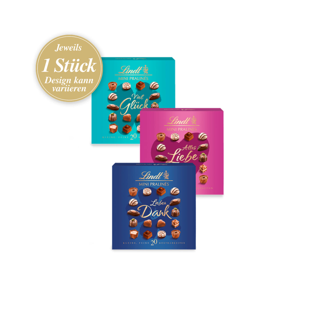 Lindt Mini Pralines Emotionale Botschaft 100g
