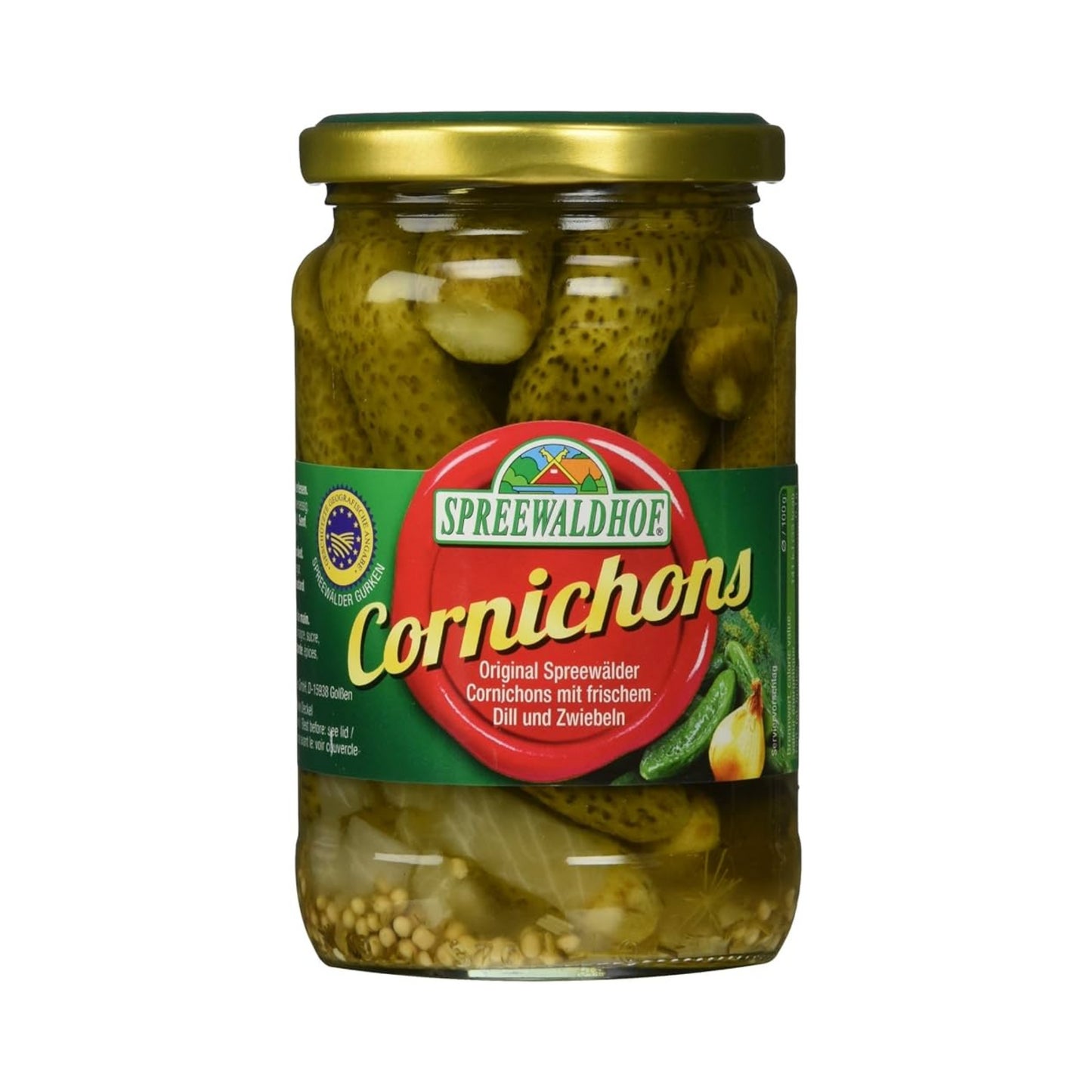 Spreewaldhof Cornichons (Spreewälder Gurken) 330g
