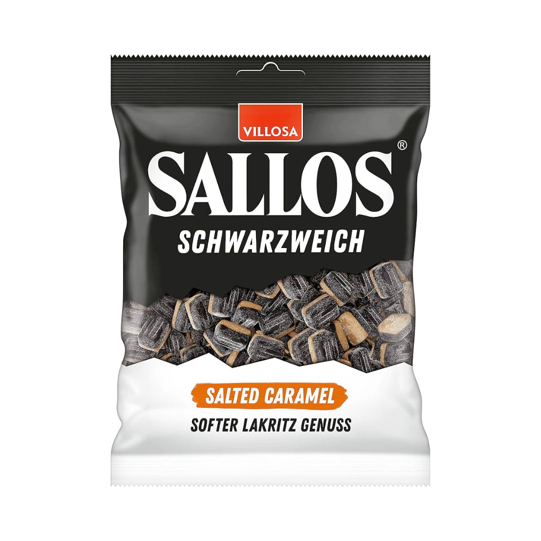 Sallos Schwarzweich Salted Caramel 200g