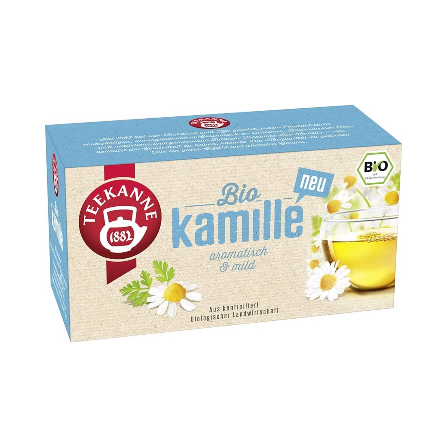 Bio Teekanne Kamille 18ST 27g