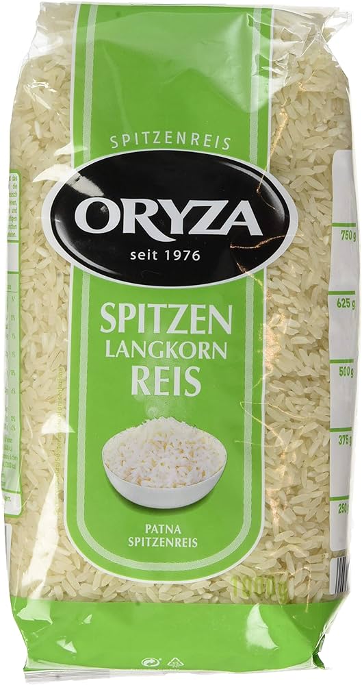 Oryza Patna Spitzen-Langkorn Reis 500g