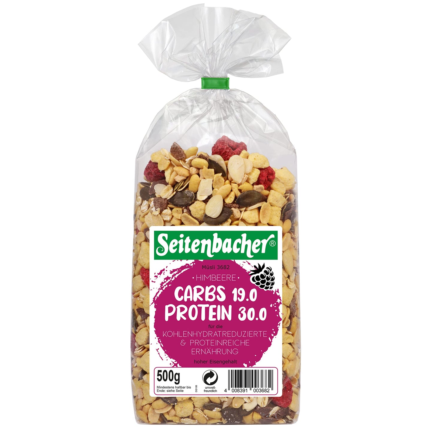 Seitenbacher Müsli Carbs 19.0 500g