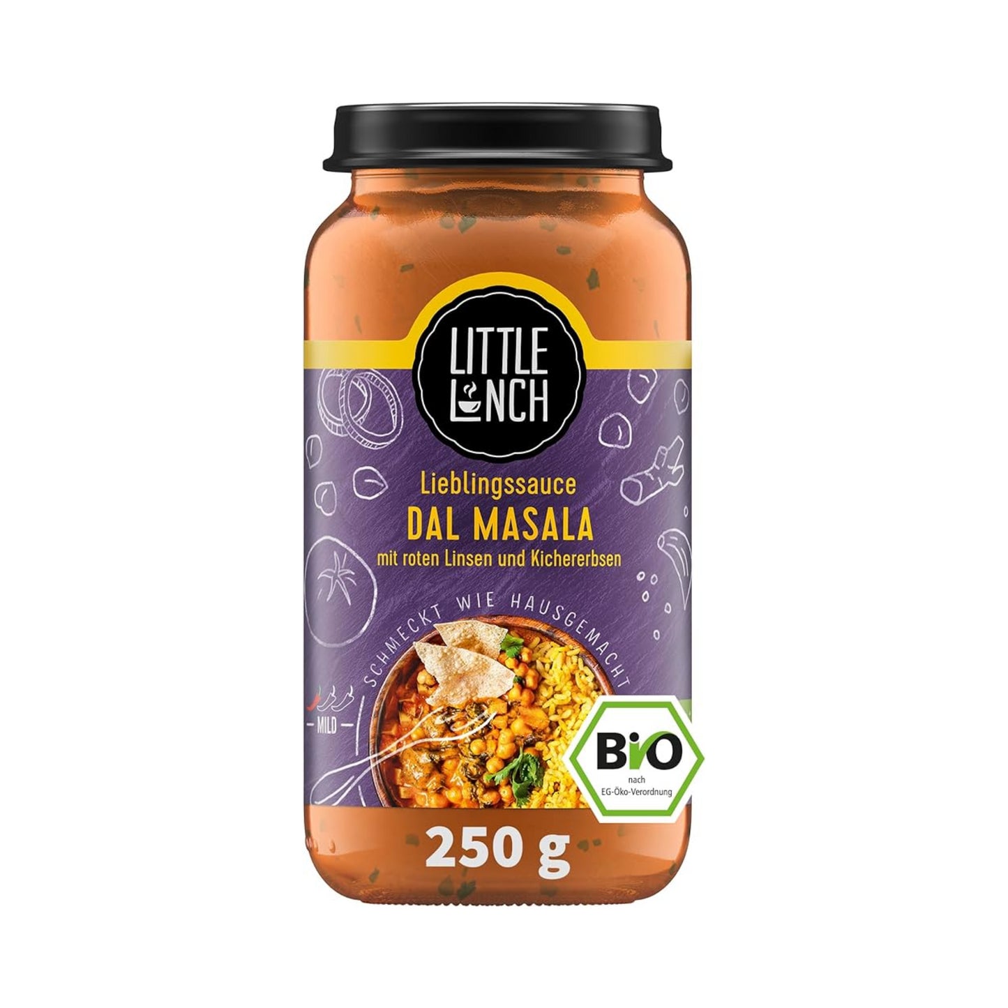 Bio Little Lunch Lieblingssauce Dal Masala 250ml