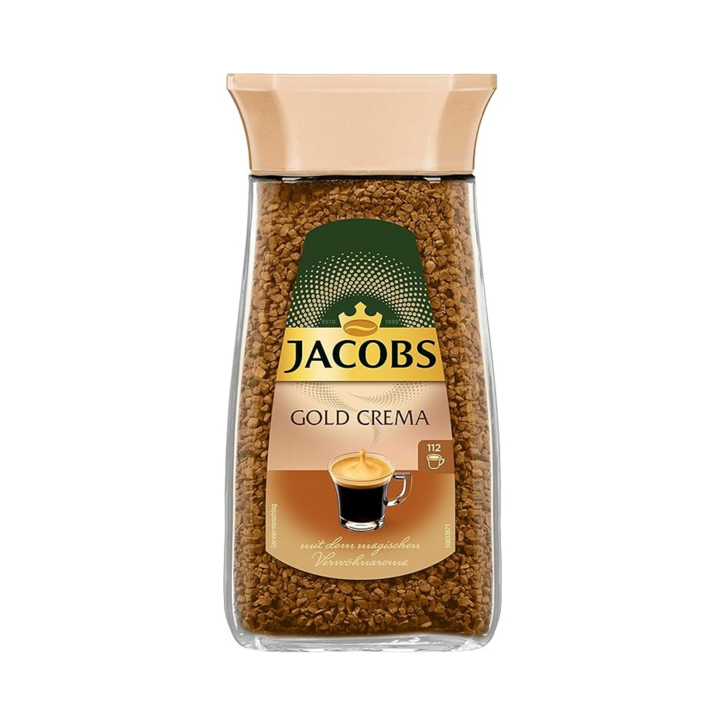 Jacobs Löslicher Kaffee Crema 200g