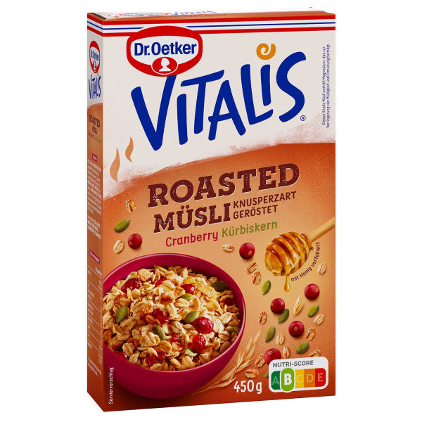 Dr.Oetker Vitalis Müsli Roasted Cranberry Kürbiskern 450g