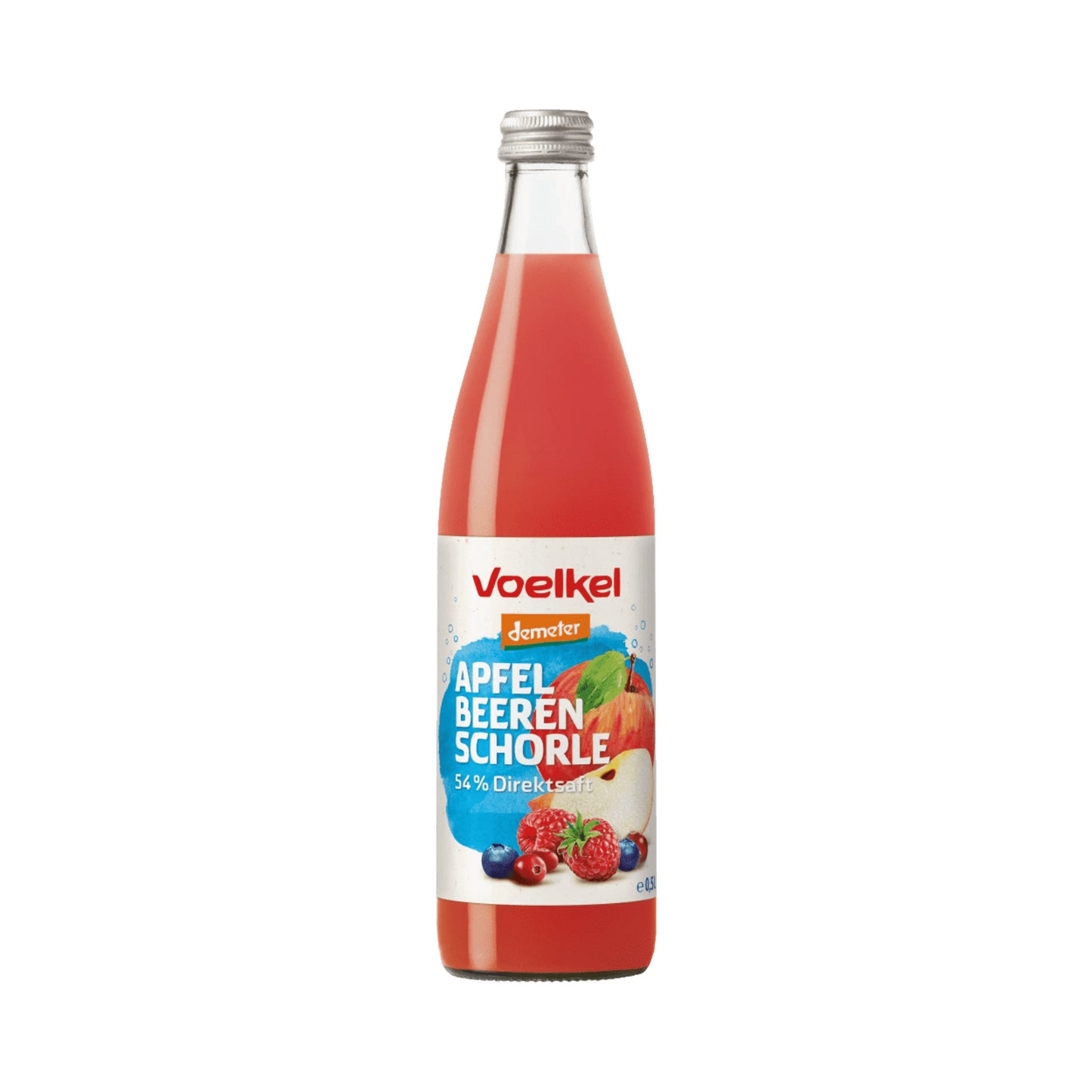 Demeter Voelkel Apfel-Waldbeeren-Schorle 0,5l MW