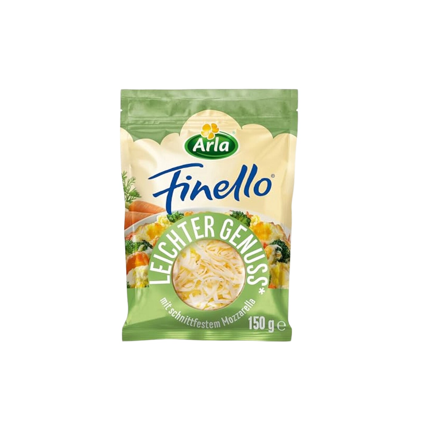 Arla Finello Light gerieben 28% Halbfettstufe 150g