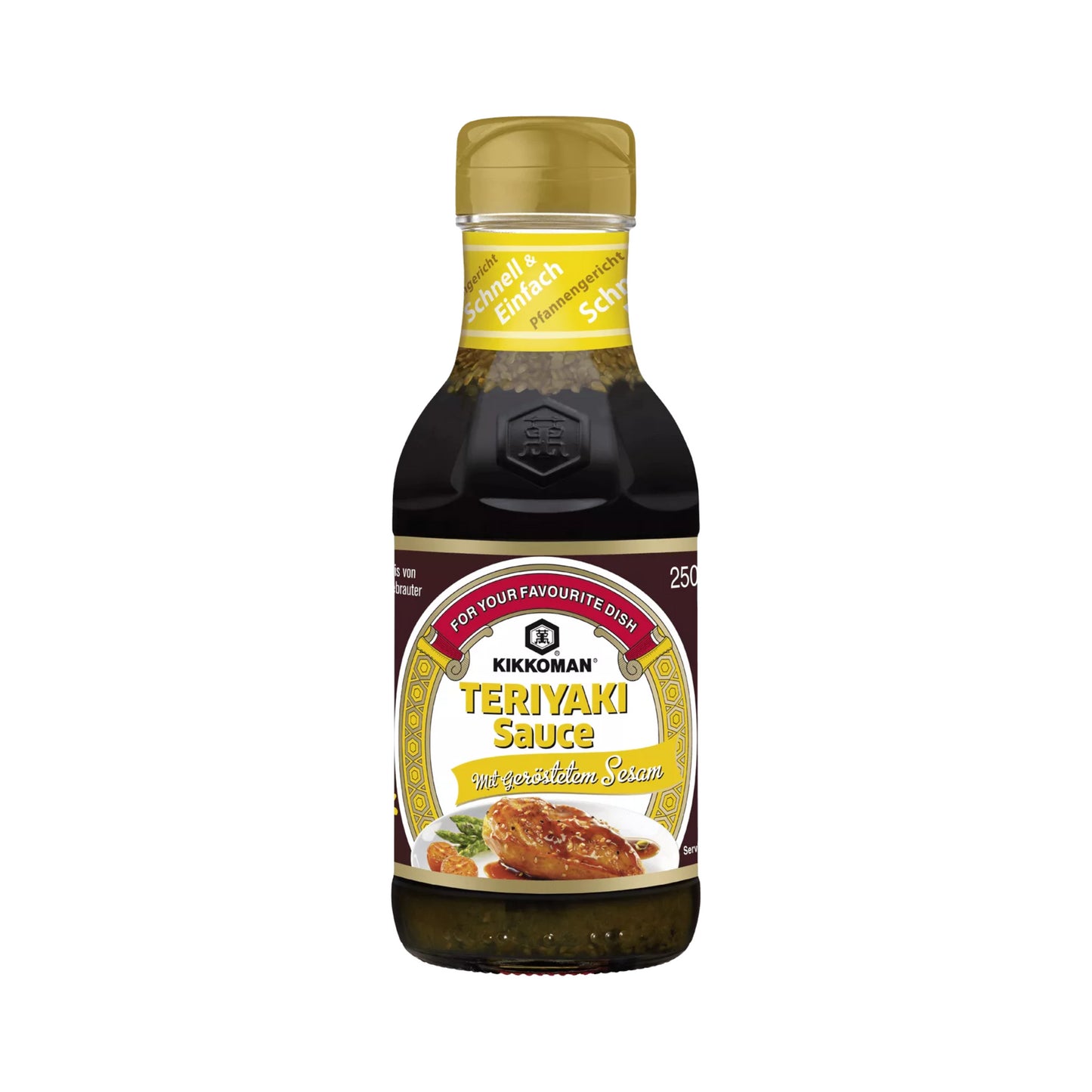 Kikkoman Teriyaki Sauce mit geröstetem Sesam 250ml