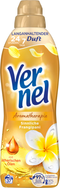 Vernel Weichspüler Aromatherapie Sinnliche Frangipani 37WL 814ml