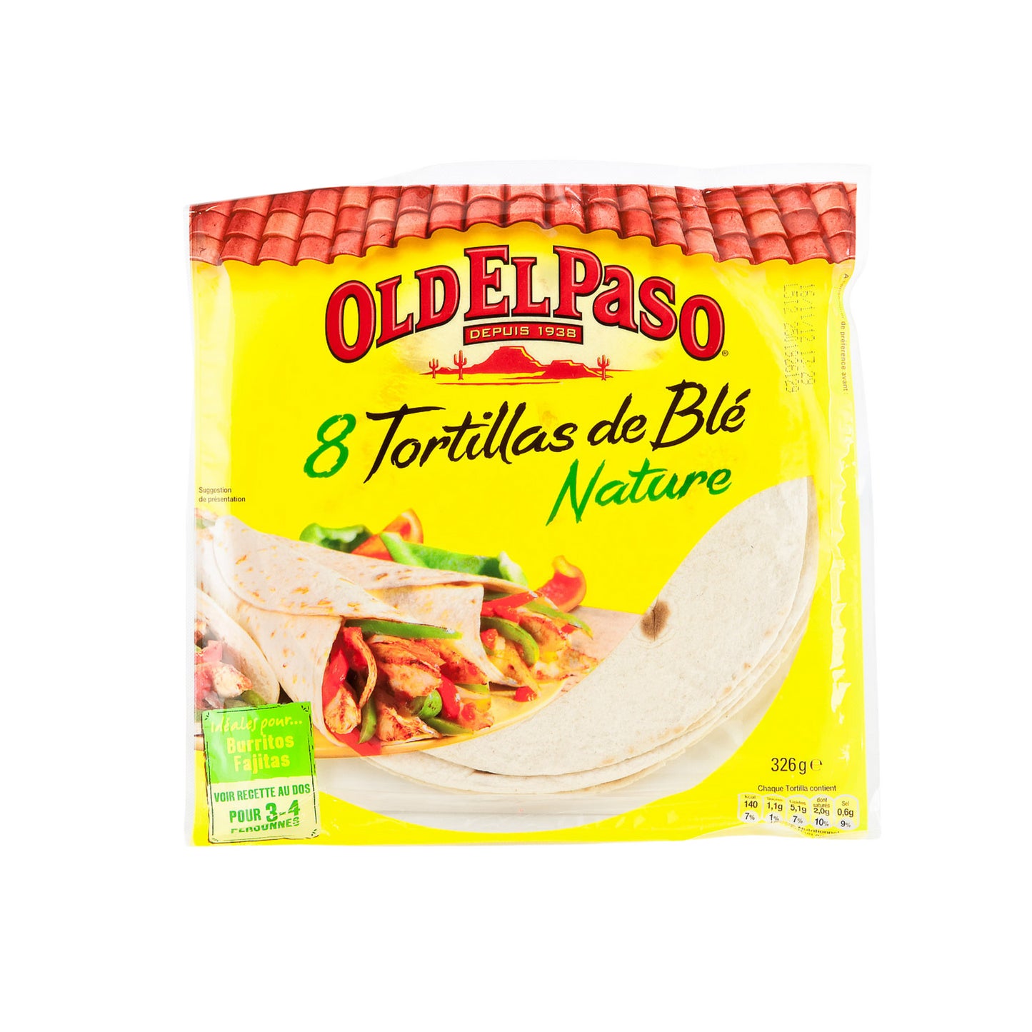 Old el Paso Flour Tortillas 326g