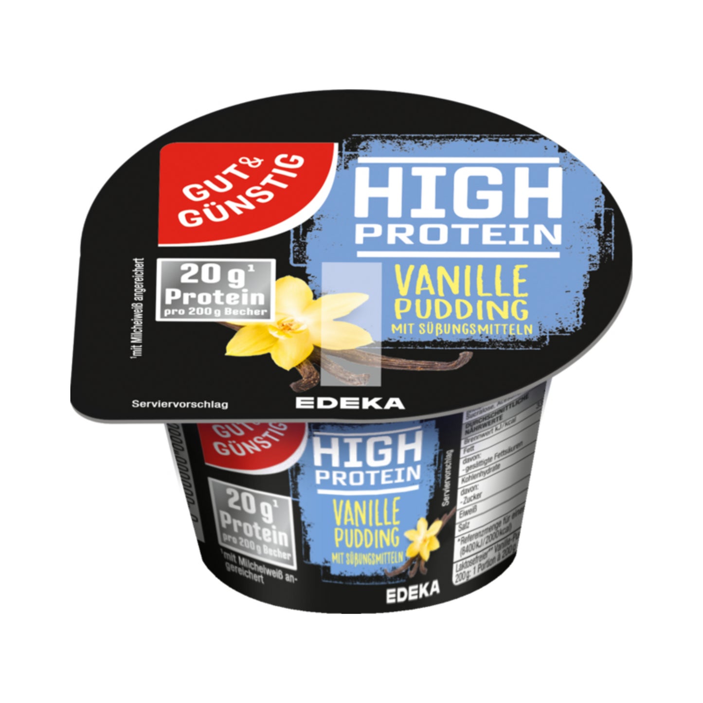 GUT&GÜNSTIG Proteinpudding Vanille 200g